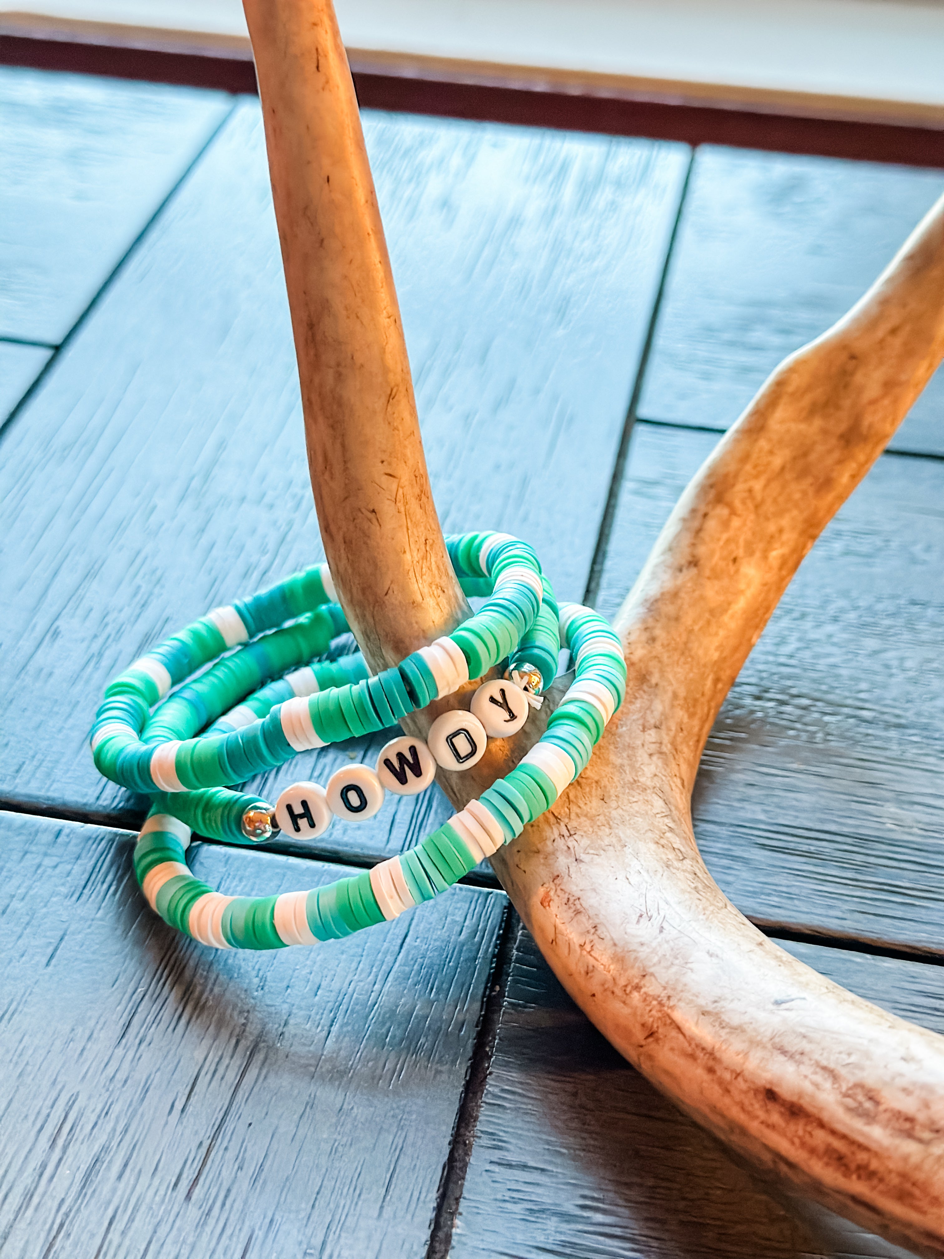 Howdy Bead bracelet set