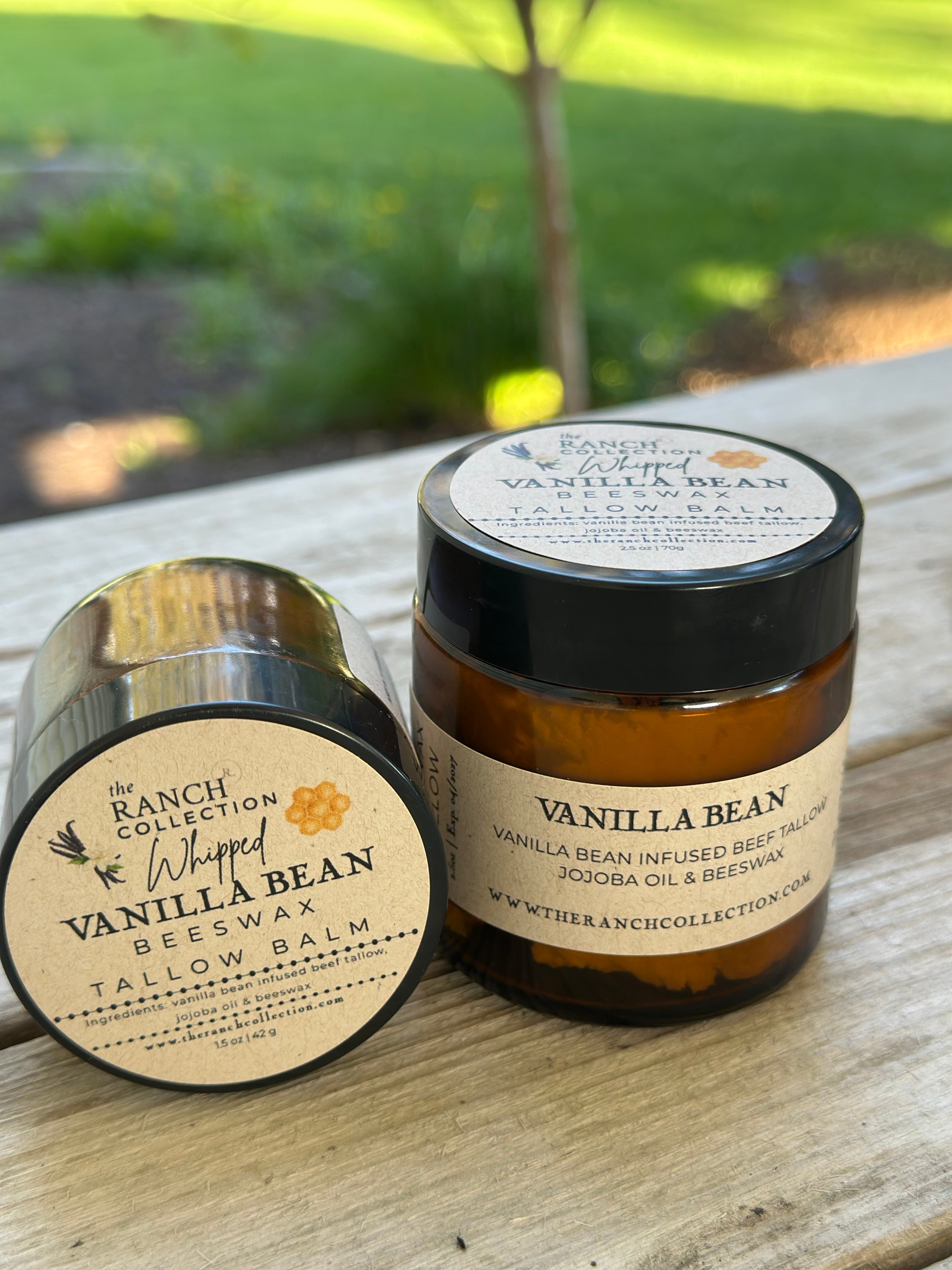 Vanilla Bean Beeswax Tallow Balm