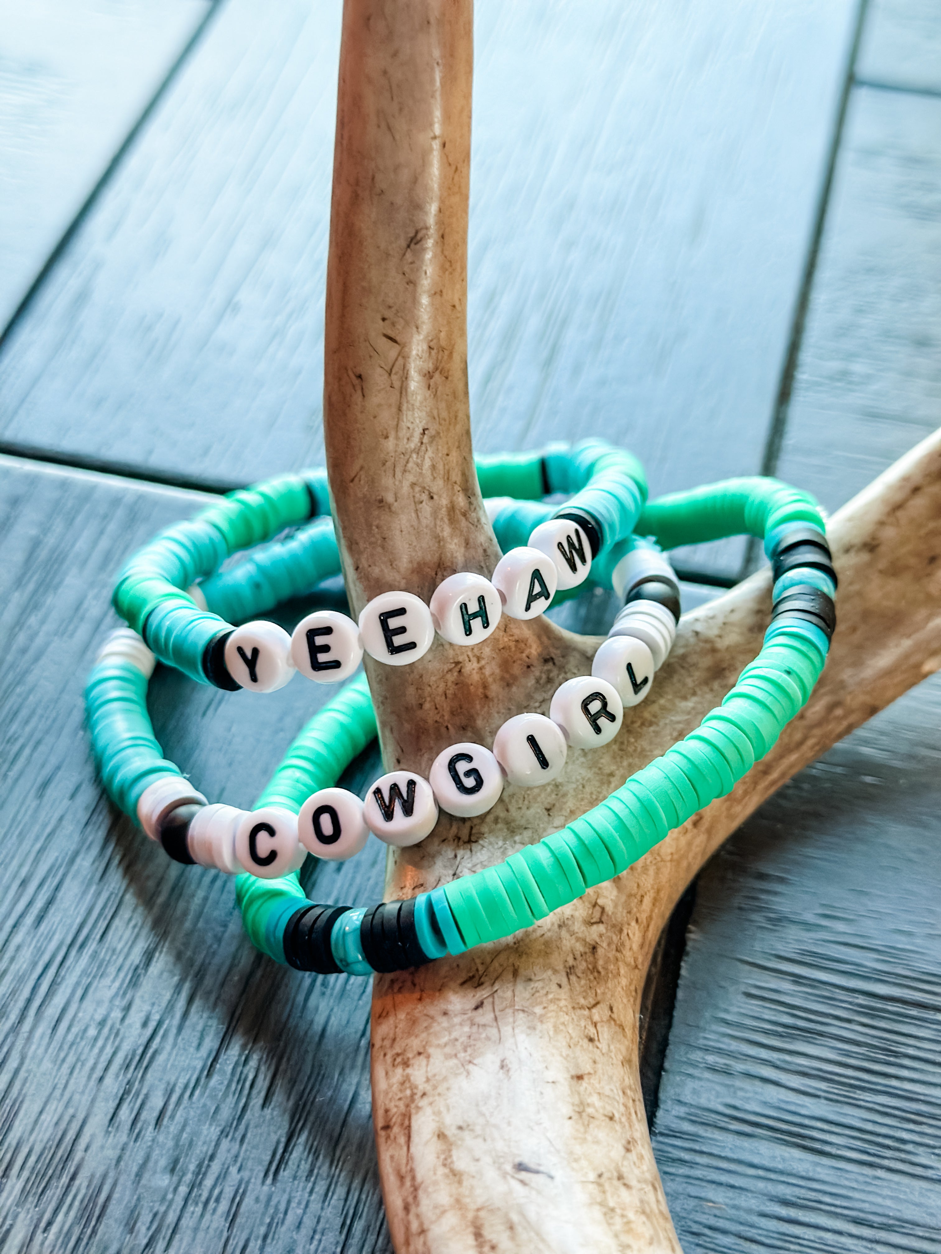 Yeehaw Cowgirl bracelet set