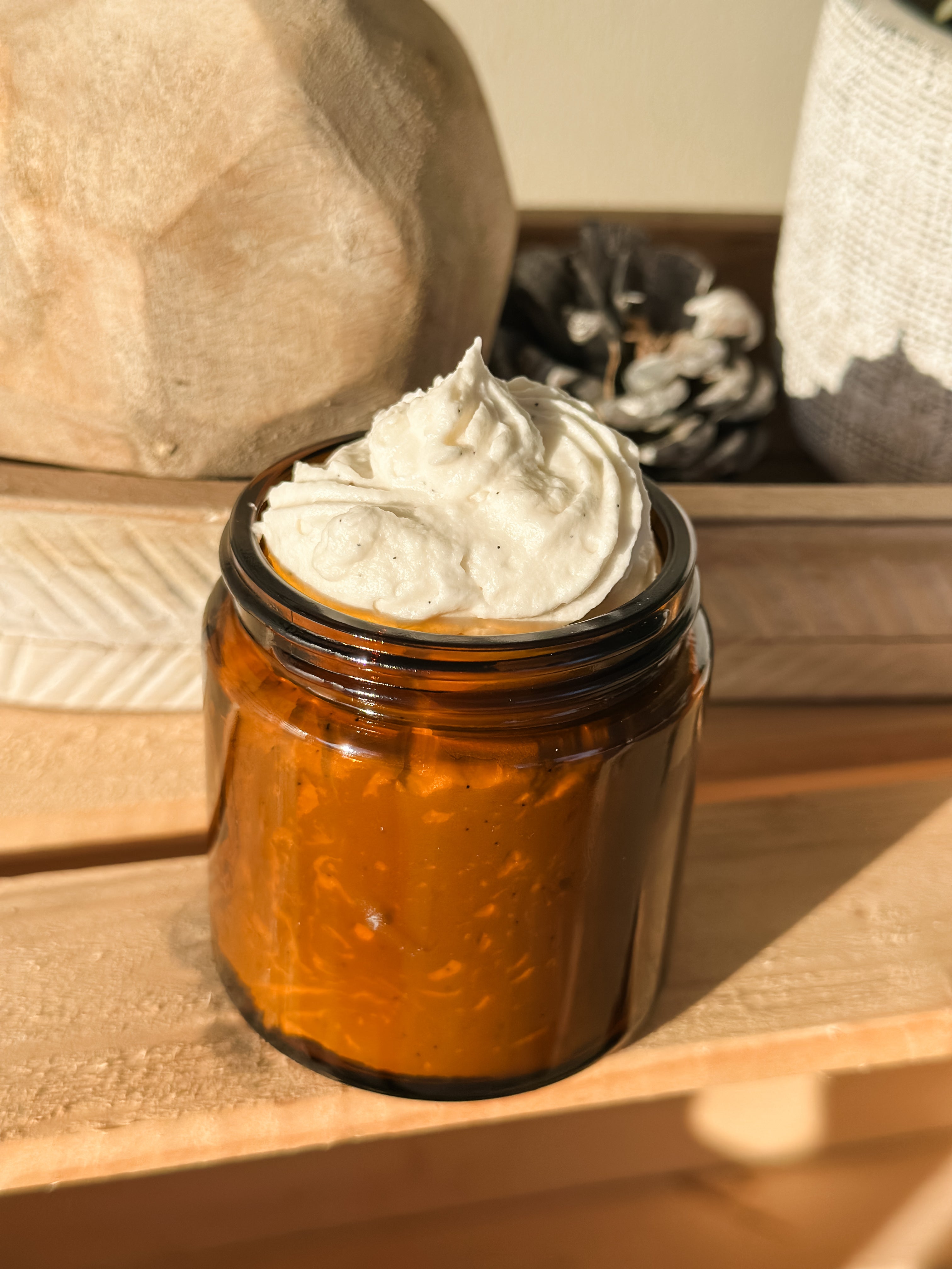 Vanilla Bean Whipped Tallow with Castor Oil